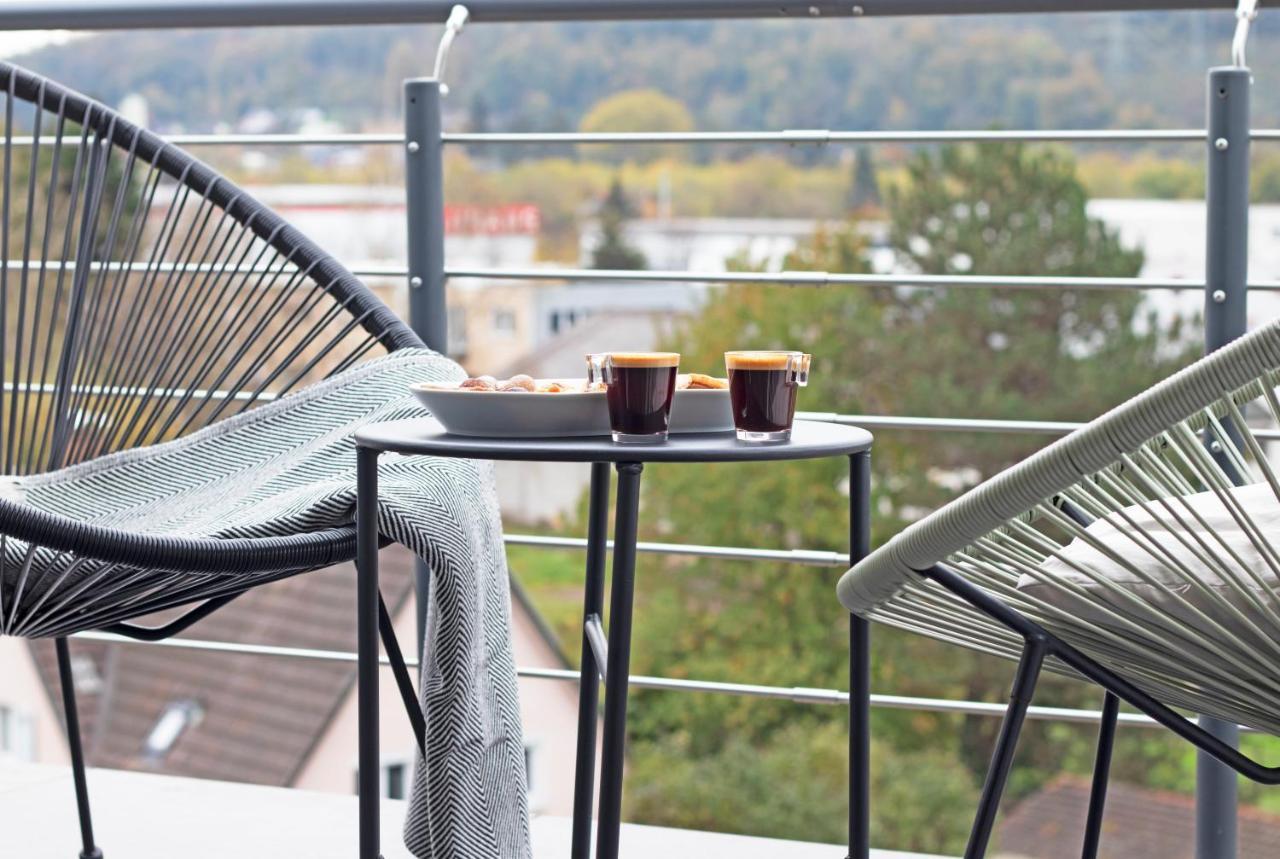 Modernes 80 Qm Apartment Mit Balkon Und Innenstadtnah Lörrach Eksteriør bilde
